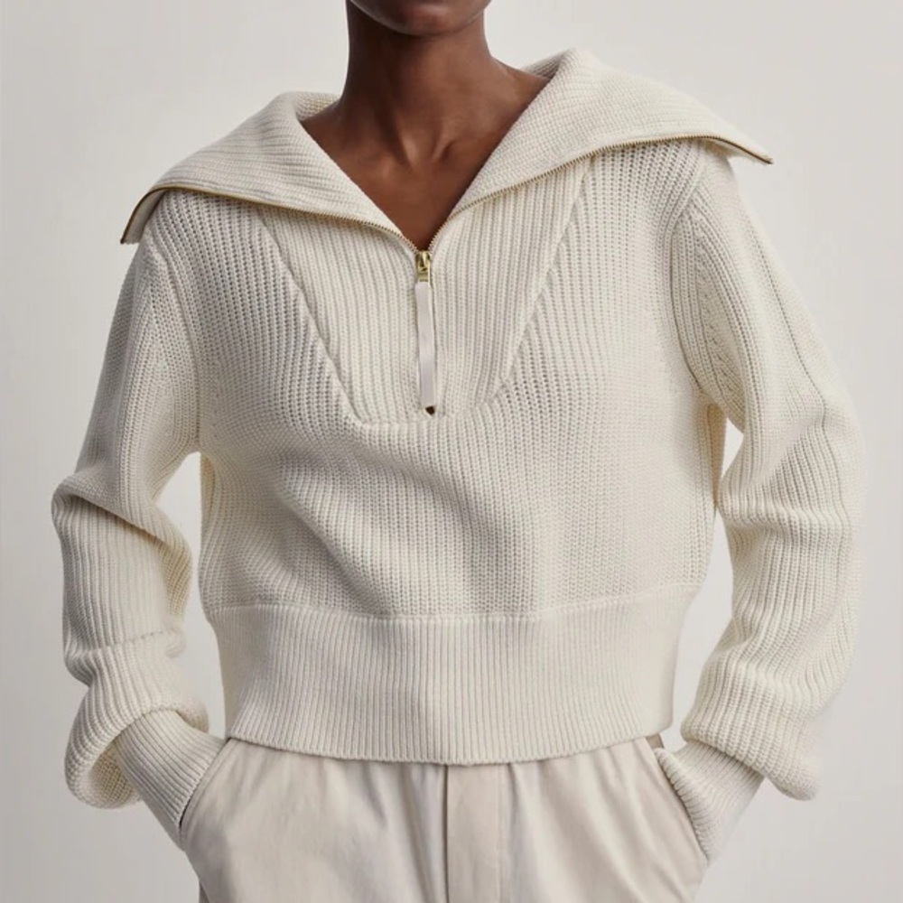 Varley Mentone Half-Zip Knit Pullover